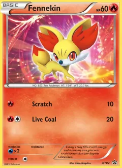 Fennekin, XY Black Star Promos XY02/211