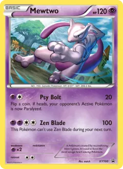 Mewtwo, XY Black Star Promos XY100/211