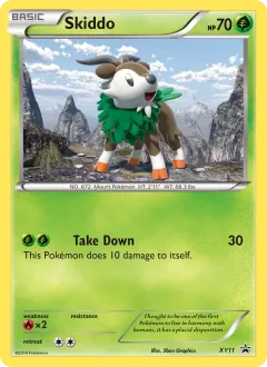Skiddo, XY Black Star Promos XY11/211