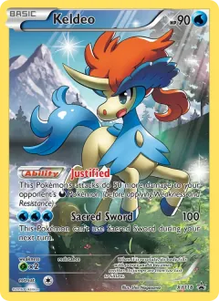 Keldeo, XY Black Star Promos XY118/211