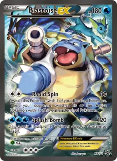 Blastoise EX, XY Black Star Promos XY122/211