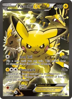Pikachu EX, XY Black Star Promos XY124/211
