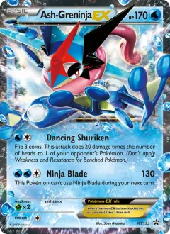 Ash Greninja EX, XY Black Star Promos XY133/211
