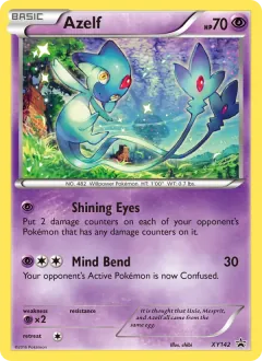 Azelf, XY Black Star Promos XY142/211