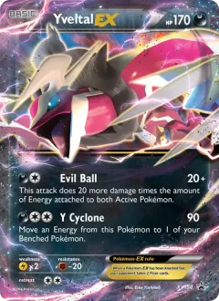 Yveltal EX, XY Black Star Promos XY150/211