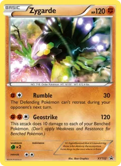 Zygarde, XY Black Star Promos XY152/211
