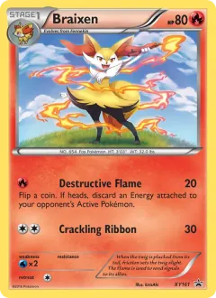 Braixen, XY Black Star Promos XY161/211