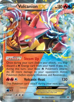 Volcanion EX, XY Black Star Promos XY173/211