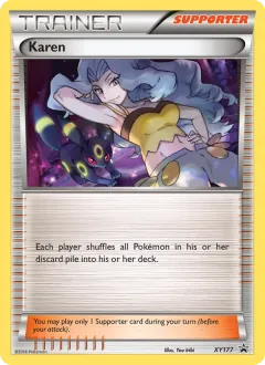 Karen, XY Black Star Promos XY177/211