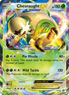 Chesnaught EX, XY Black Star Promos XY18/211