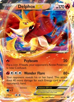Delphox EX, XY Black Star Promos XY19/211
