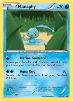 Manaphy, XY Black Star Promos XY190/211