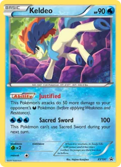 Keldeo, XY Black Star Promos XY191/211