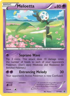 Meloetta, XY Black Star Promos XY193/211