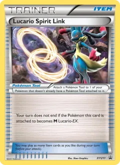 Lucario Spirit Link, XY Black Star Promos XY211/211