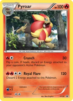 Pyroar, XY Black Star Promos XY26/211