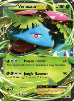 Venusaur EX, XY Black Star Promos XY28/211