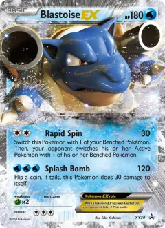 Blastoise EX, XY Black Star Promos XY30/211