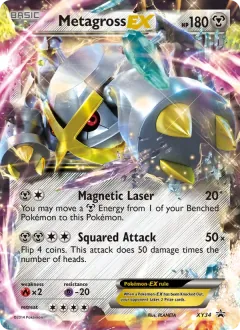 Metagross EX, XY Black Star Promos XY34/211