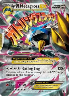 M Metagross EX, XY Black Star Promos XY35/211