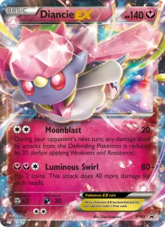 Diancie EX, XY Black Star Promos XY43/211