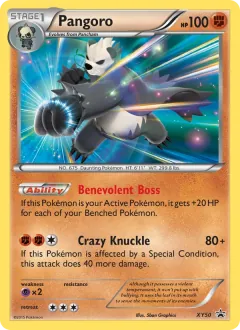 Pangoro, XY Black Star Promos XY50/211