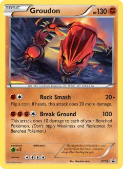 Groudon, XY Black Star Promos XY52/211
