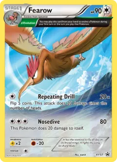 Fearow, XY Black Star Promos XY57/211