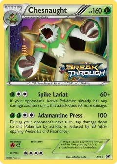 Chesnaught, XY Black Star Promos XY68/211