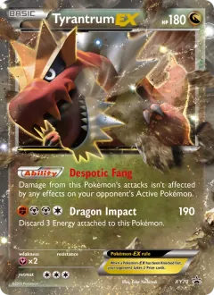 Tyrantrum EX, XY Black Star Promos XY70/211