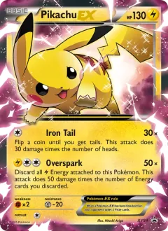 Pikachu EX, XY Black Star Promos XY84/211
