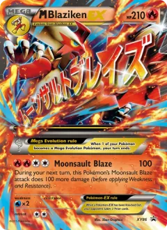 M Blaziken EX, XY Black Star Promos XY86/211