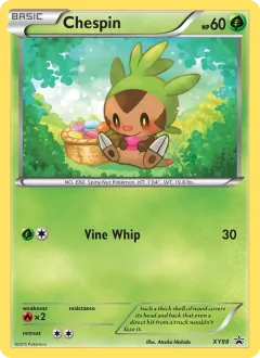 Chespin, XY Black Star Promos XY88/211