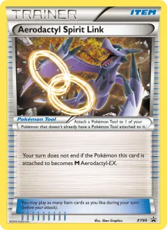 Aerodactyl Spirit Link, XY Black Star Promos XY99/211