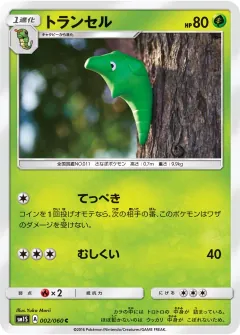 トランセル, コレクションサン 002/60