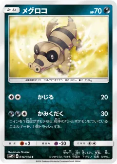 メグロコ, コレクションサン 034/60