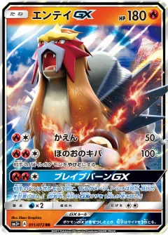 エンテイGX, ひかる伝説 011/72