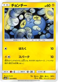 チョンチー, チャンピオンロード 023/66