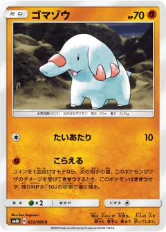 ゴマゾウ, チャンピオンロード 033/66