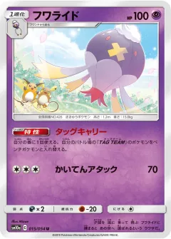 フワライド, ジージーエンド 015/54