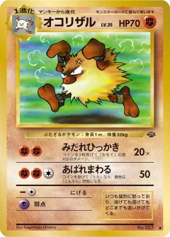 オコリザル, ポケモンジャングル 029/48