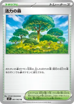 活力の森, メガシンフォニア 061/63