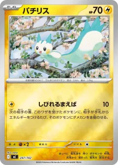 パチリス, スタートデッキ100 バトルコレクション 247/742