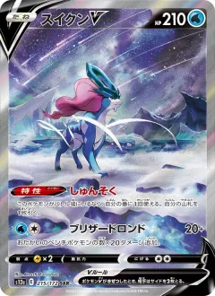スイクンV, VSTARユニバース 215/172