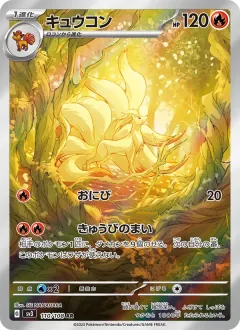 キュウコン, 黒炎の支配者 110/108