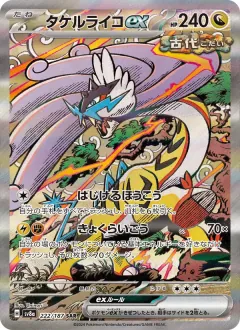 タケルライコex, テラスタルフェスex 222/187